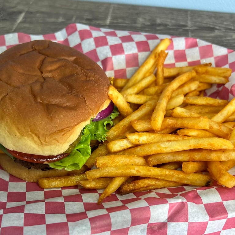 Indulge in Our Cheeseburger